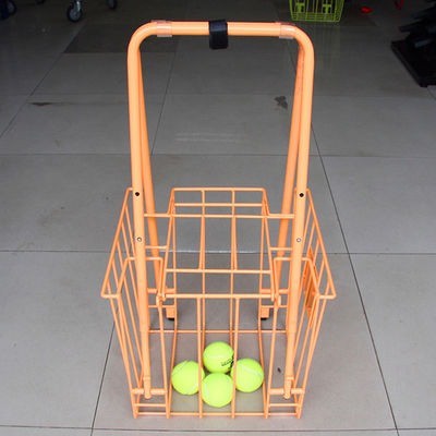 Het Rek die van de sportuitrustingopslag 300mm Breedte 350mm vouwen het Onderwijskarren van het Lengtetennis, Grote Balcapaciteit