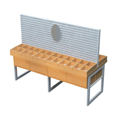 TUV het Ijzer van Goedkeuringshongchuang en Houten Planken voor Boutique, het Rek van het Vertoningsmetaal