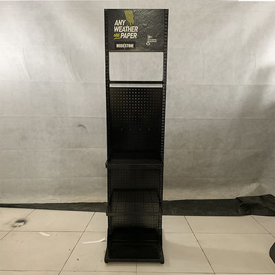 Zwarte het Rektribune van de Kleurend500mm H2000mm Vertoning voor Opslag