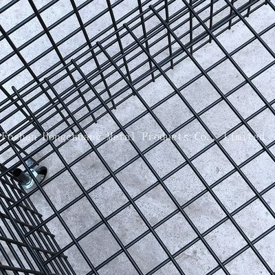 Van het de kooikarretje van het winkelcomplex het draagbare metaal eenvoudige moderne ontwerp met van het het karretjehoofdkussen van de wielkooi het karretje van de de opslagkooi