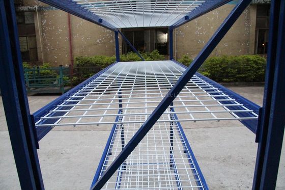 1880mm Lengte 600mm van de Opslagplanken van het Breedtepakhuis de Blauwe Kleur