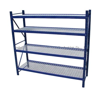 1880mm Lengte 600mm van de Opslagplanken van het Breedtepakhuis de Blauwe Kleur