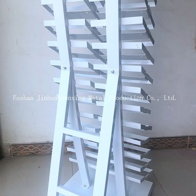 2050mm de Vertoningsrek van de Hoogte320*480 mm Steekproef, de Rekken van de Glasvertoning met Wit