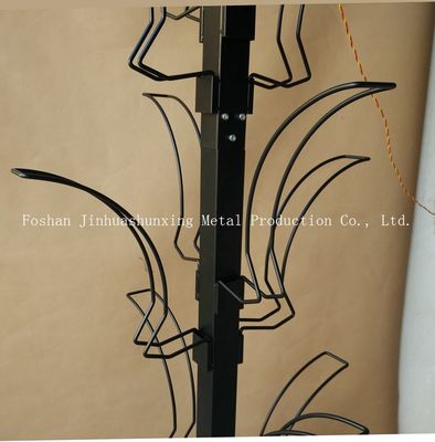 Het Rek van de de Toebehorenvertoning van de L700mmw700mm Auto, de Tribunes van de Helmvertoning met Haak