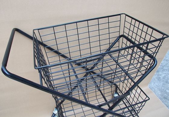 Vouwend 950mm Hoogte 600mm de Mand van het Breedtetennis met Wielen Twee Lagen