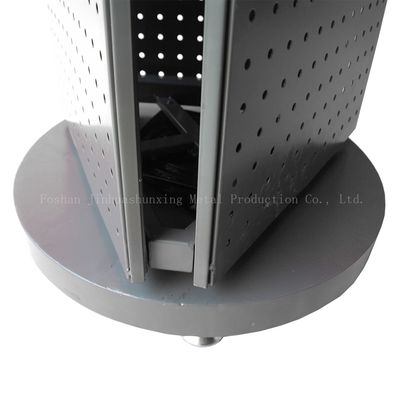 De stabiele Vloer die van L400mm W400mm Pegboard-Spinnerrek 3 bevinden zich Kanten