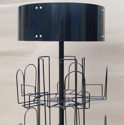 524mm Lengte 1708mm Rek van de Hoogte Roterend Literatuur, SpinnerBoekenrek 360 Graad