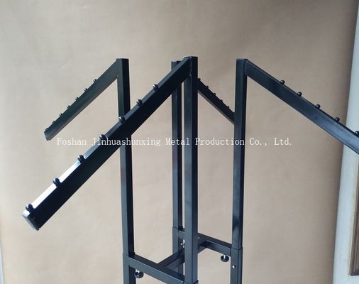 Aangepast Logo Width 600mm Hoogte 1720mm Kledende Organisator Rack
