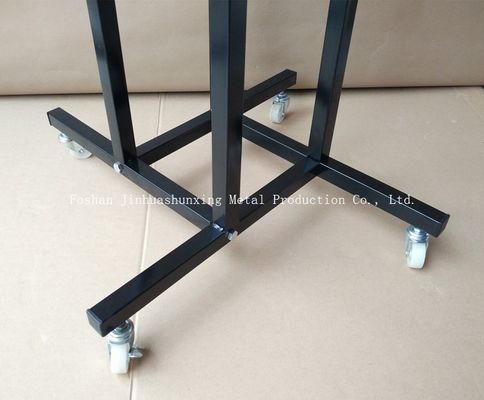 Aangepast Logo Width 600mm Hoogte 1720mm Kledende Organisator Rack