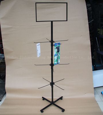 3 rijen 550mm Breedte 1780mm Rek van de Hoogte Roterend Vertoning voor Telefoongeval