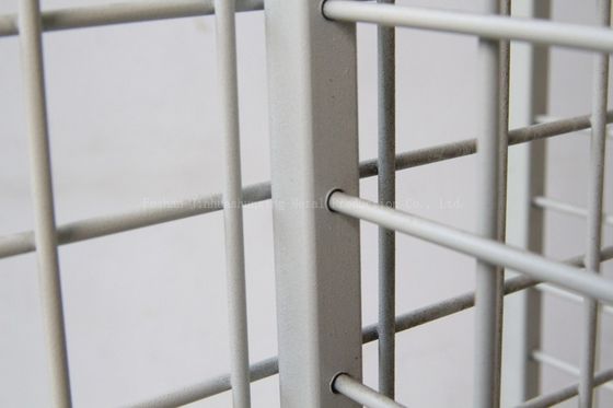 Removale 1650mm Hoge 600mm Lange Roterende Witte Draad van het Vertoningsrek