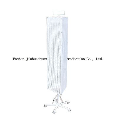 42mm Breedte 165mm Vertoning van Pegboard van Hoogtejuwelen, Drie Kanten die Brochurehouder, het Rek van de Supermarktvertoning roteren