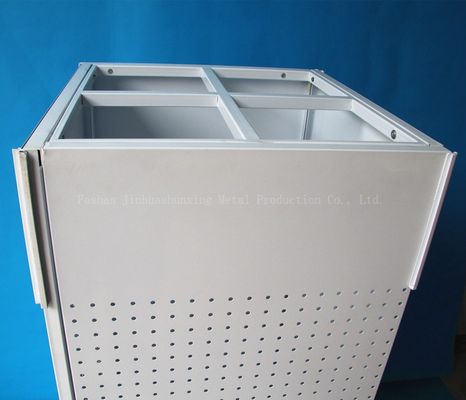 540mm de Lengte 1440mm Rek van de Hoogte Roterend Vertoning, het Roteren Pegboard toont Opgeruimde Vier