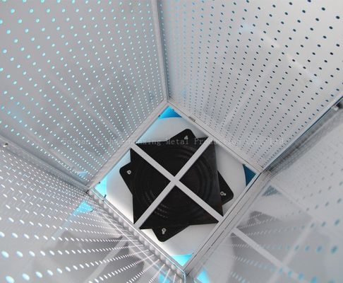 540mm de Lengte 1440mm Rek van de Hoogte Roterend Vertoning, het Roteren Pegboard toont Opgeruimde Vier