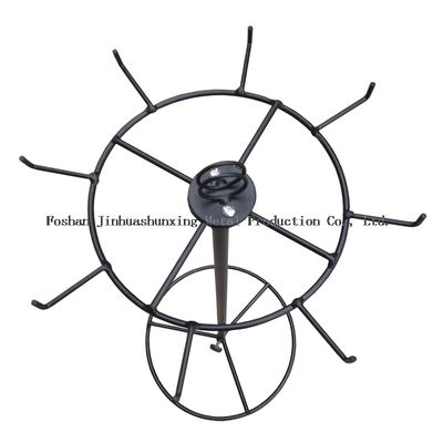 550mm Hoogte 100mm Rek van de Breedte het Roterende Vertoning met Haken