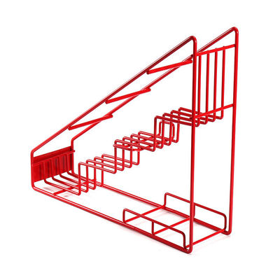 Van de het Metaalopslag van de stroopfles van het het Rekglas van de de Flessenladder de Vertoningsrek
