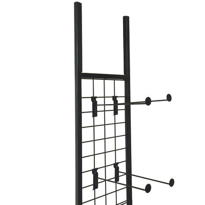 300mm Breedte 1800mm Organisator Rack, Hangende de Tribunezwarte van de Hoogtekleding van Chappal
