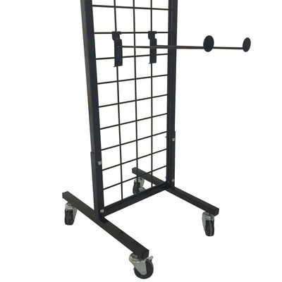 300mm Breedte 1800mm Organisator Rack, Hangende de Tribunezwarte van de Hoogtekleding van Chappal