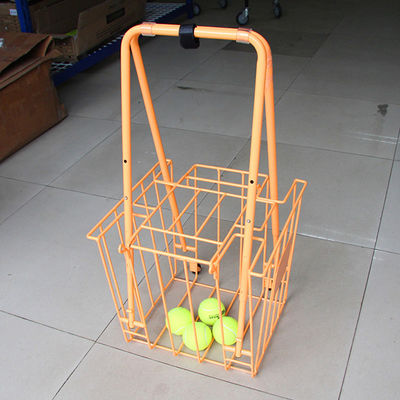 Het Rek die van de sportuitrustingopslag 300mm Breedte 350mm vouwen het Onderwijskarren van het Lengtetennis, Grote Balcapaciteit