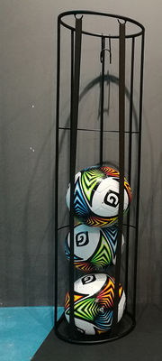 Vloer die van de Garagesporten van H1020mm W270mm de Balopslag, het Verticale Rek van de Basketbalopslag bevinden zich