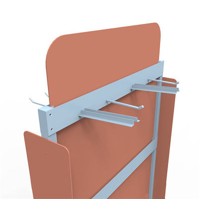 Links-de Vertoningsrekken van de Douaneijzerhandel, Pegboard-Hulpmiddelrek met Wielen