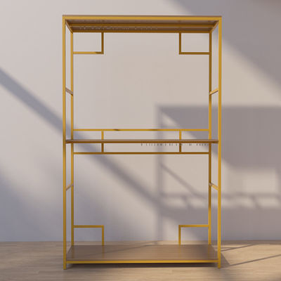 Dubbele Laag 255mm Diepte het kabinet van de Organisatorrack display van de 407mm Hoogtekleding met slot
