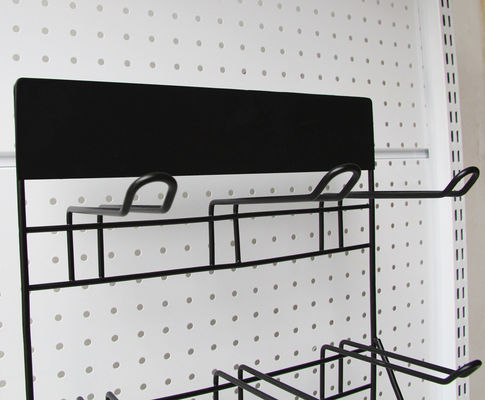 Mini Metal Wire Display Rack, de Oortelefoonhouder van Draadmesh display stands for battery