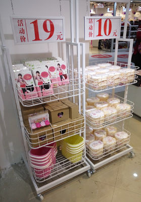 H1600mm Rek van de het Metaalvertoning van de Supermarkt het Promotiekoopwaar