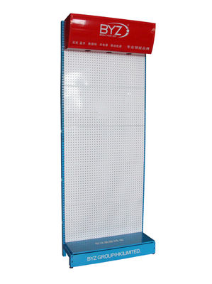 Het Rek van de het Gevalvertoning van de L900mmh2200mm Telefoon, het Rek van de de Toebehorenvertoning van de Celtelefoon 	 Vloertribune