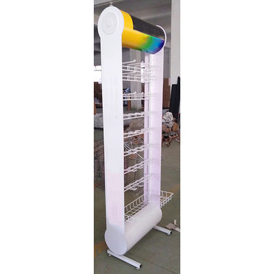 Modern van de de Kleurenbatterij van de Stijldouane Wit de Vertoningsrek 600*355*2030mm