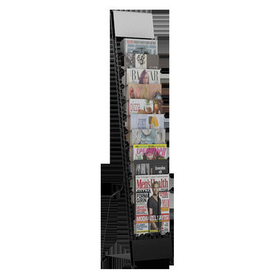 Aangepaste van de Vertoningsrekken van de Tijdschriftsupermarkt Lengte 250mm Hoogte 1310mm