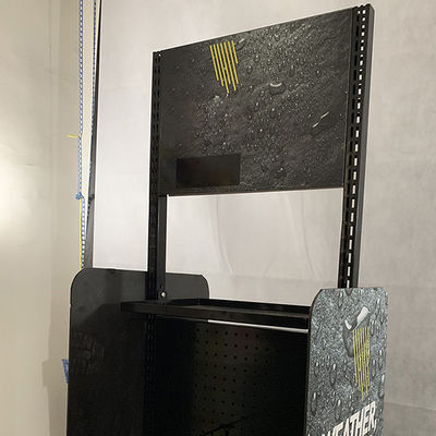 Zwarte het Rektribune van de Kleurend500mm H2000mm Vertoning voor Opslag