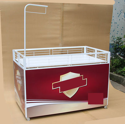 Witte Kleur 760mm de Lijst van Promo van de Diepteopslag met Draagbare Paraplu