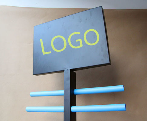De Opslagrek van de H1800mml450mm Sportuitrusting, het Rek Logo Printed van de Skateboardopslag