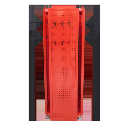 De Vertoningsrek van vier Rijenpegboard met het Embleem van de Houdersdouane