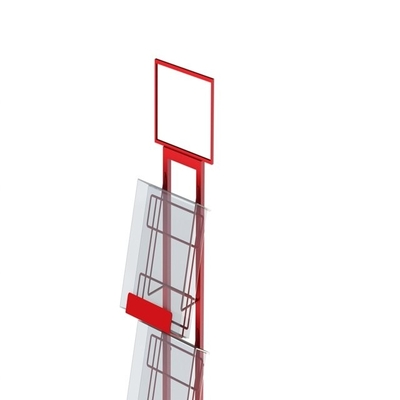 Van de het Metaalorganisator van de draadkrant het Opschortende Rek van Shelf Magazine Display